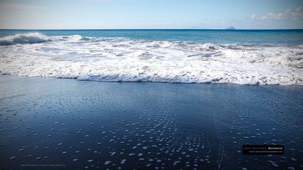 Black Sand Beach, Montserrat Black Sand Beach, Montserrat