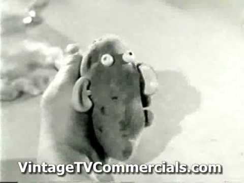 Vintage Original Mr and Mrs Potato Head commercial 1960&#039;s