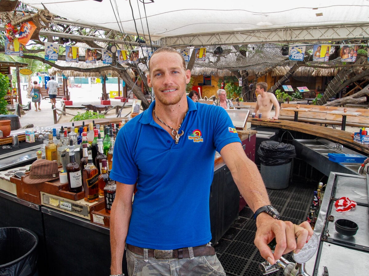 Roel at Moomba Beach Bar