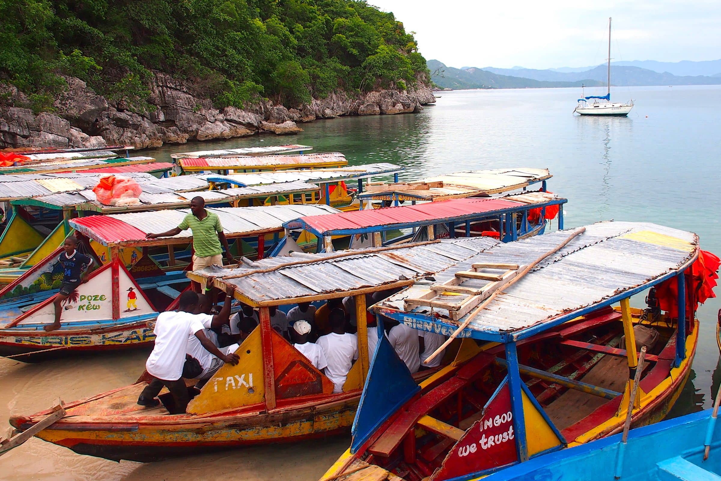 Photo Of The Day: Colorful Taxi Boats in Le Nord, Haiti ...
