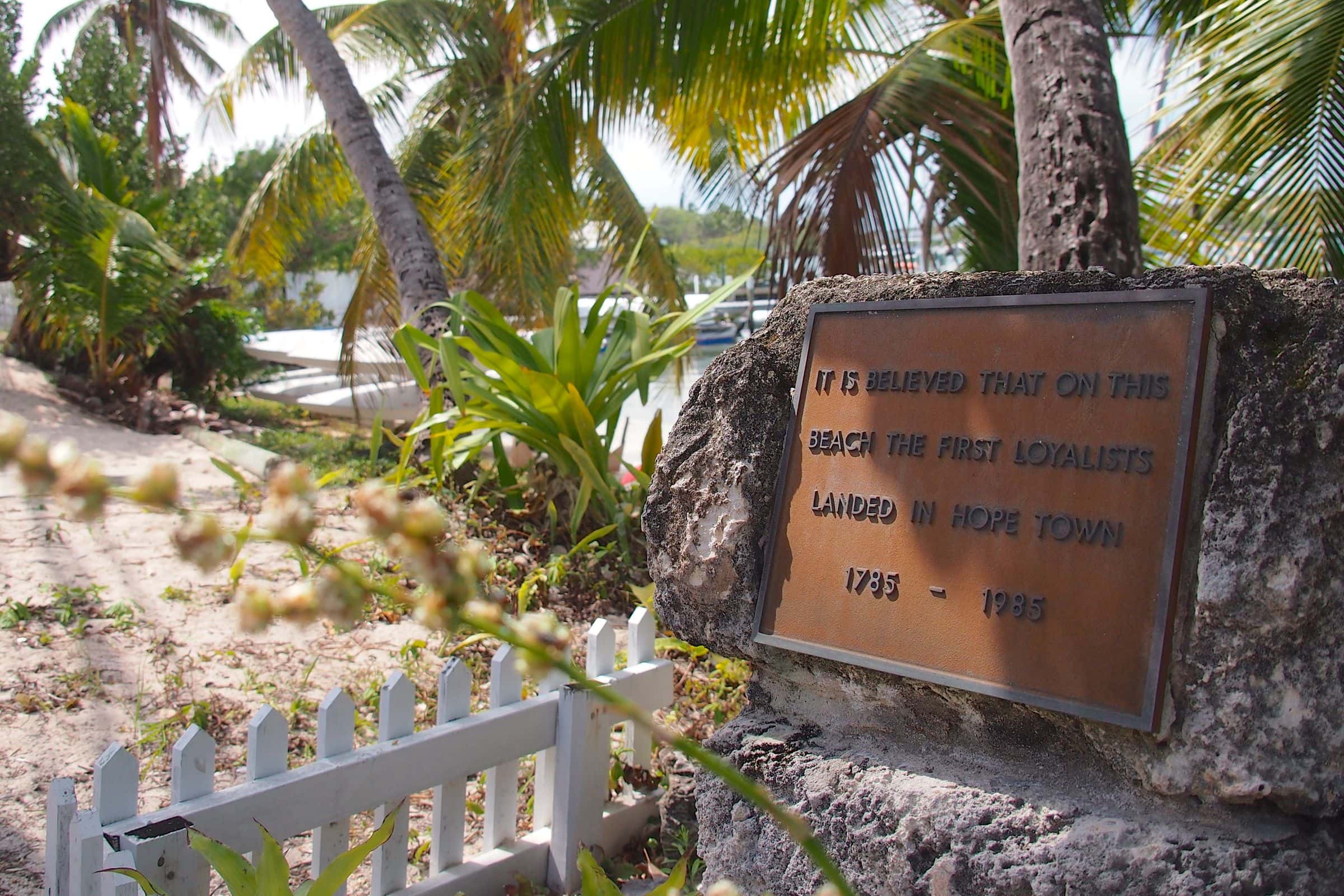 Hope Town Loyalist Landing