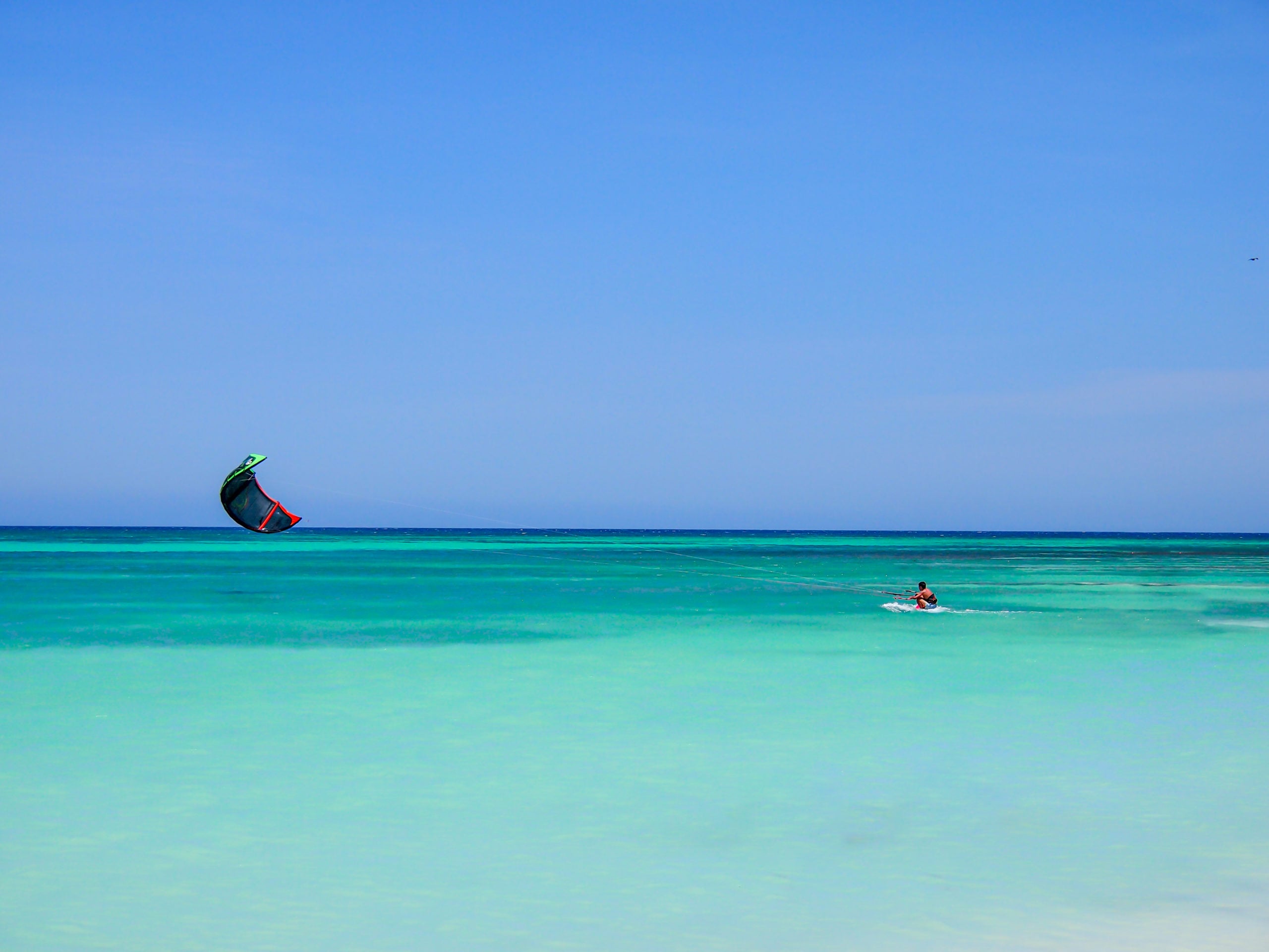 Kitesurfing Hadicurari Beach, Aruba