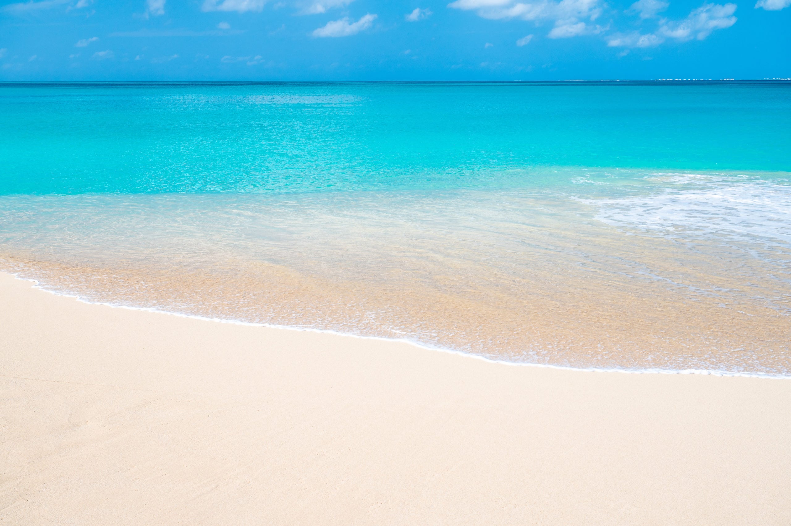 Turquoise waters of the Caribbean