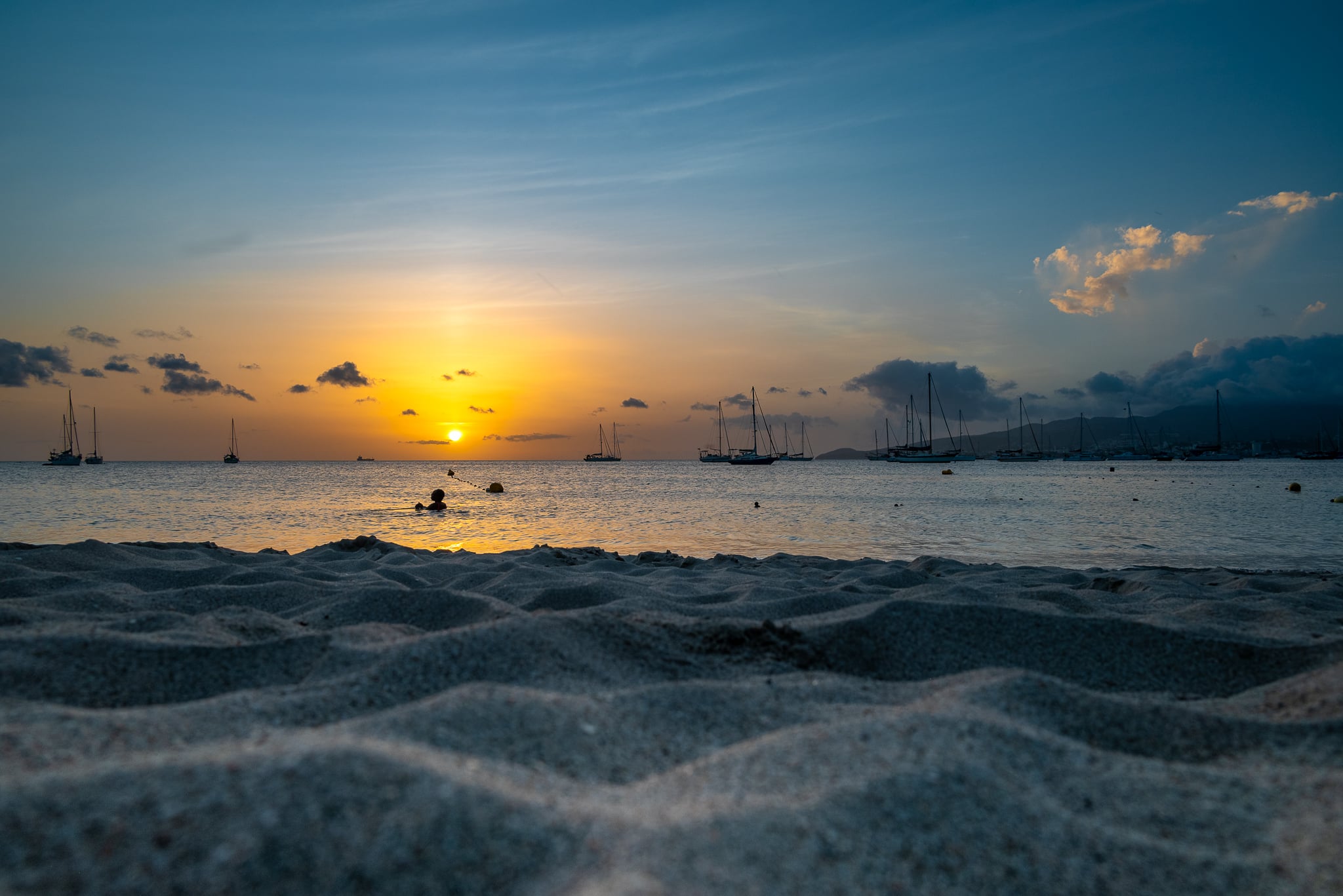 Anse-Mitan Sunset
