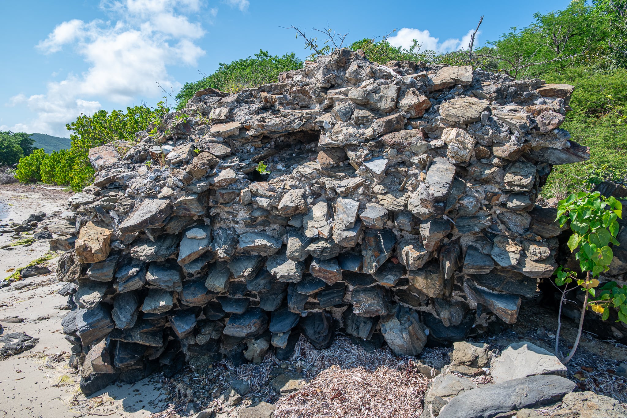 Great Pond Bay Mystery Wall